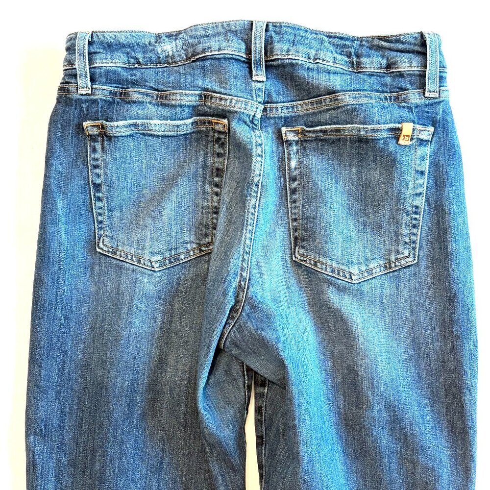 Joe's Jeans Size 30 blue denim high rise straight crop - Picture 7 of 10